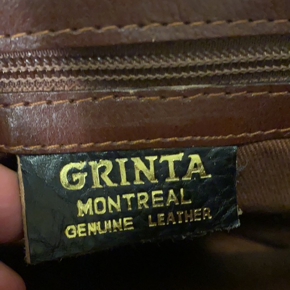 💰Grinta Montréal Genuine Leather bag - Picture 3 of 9